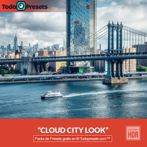 Aurora HDR Look Cloud City