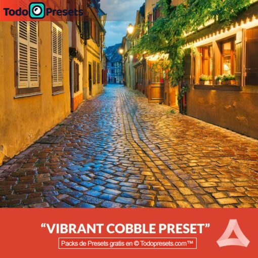 Cobble vibrante Preset Aurora HDR gratis