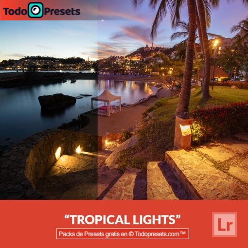 Luces tropicales Presets de Lightroom gratis
